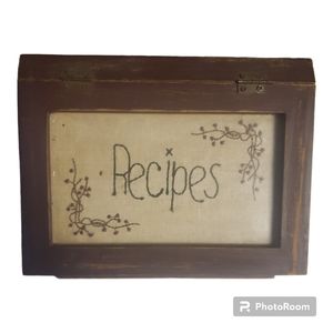 Country Recipe Box